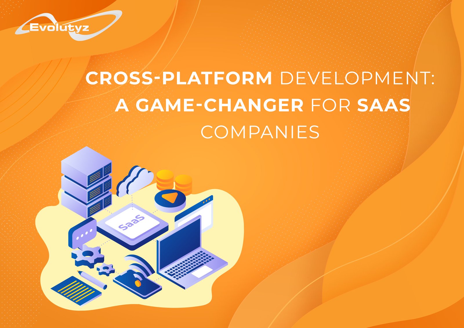 An animated representation of Cross-Platform Development