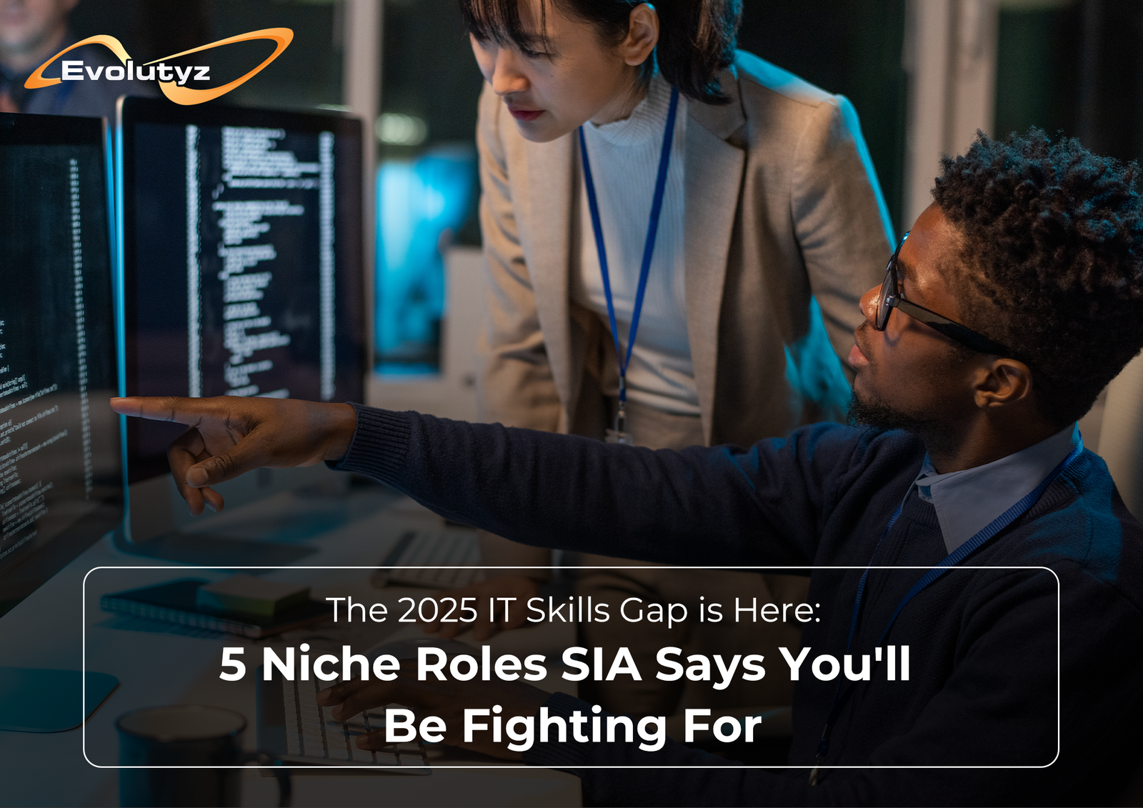 2025 IT hiring trends showing critical tech roles identified by SIA data